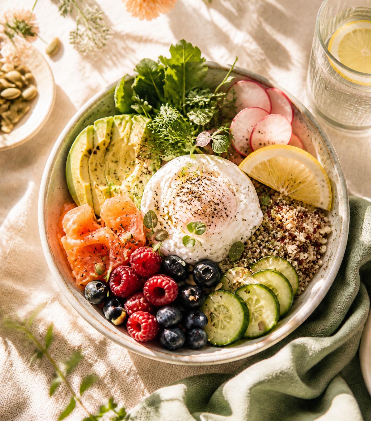 Bewusste Ernährung im Rahmen des Programms
